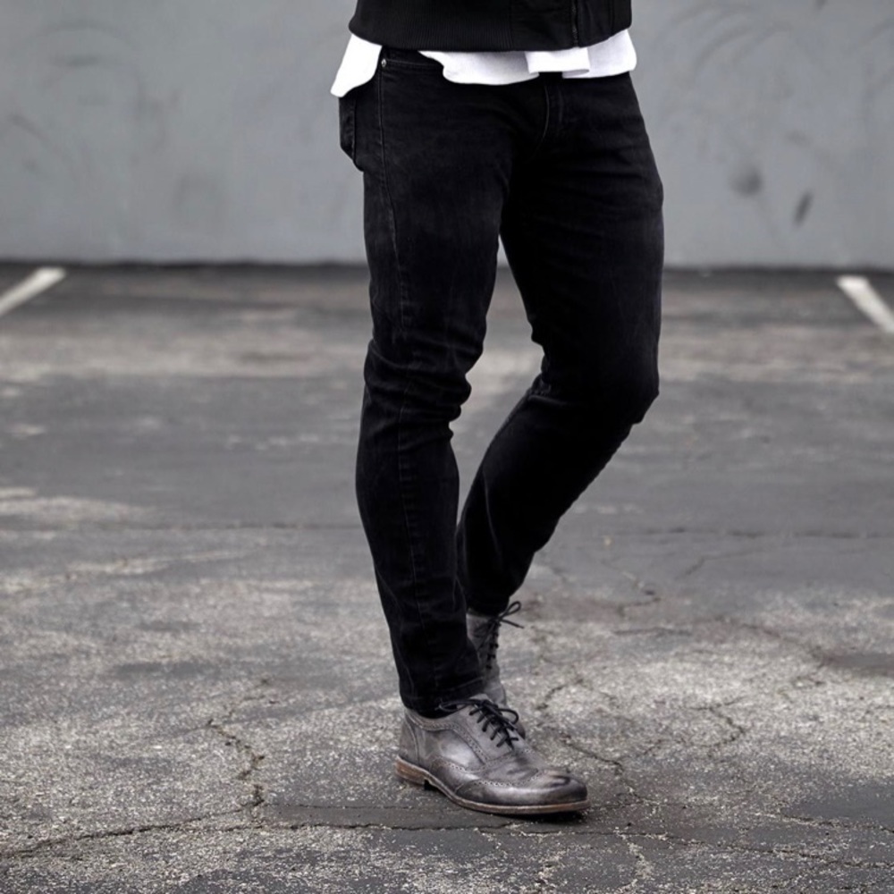 Bed Stu Black Oxfords